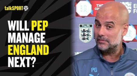 Pep Guardiola DOES NOT Rule Out Managing England In The Future Ahead Of The Community Shield! 