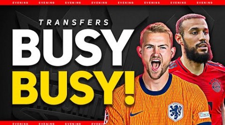 De Ligt &amp; Mazraoui JOINING United! Wan Bissaka LEAVING! Man Utd Transfer News