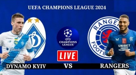 Rangers vs Dynamo Kyiv Live Streaming | Uefa Champions League | Kilmarnock vs Celtic Live