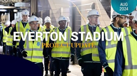 Men&#39;s Senior Team&#39;s first visit to Everton Stadium! 