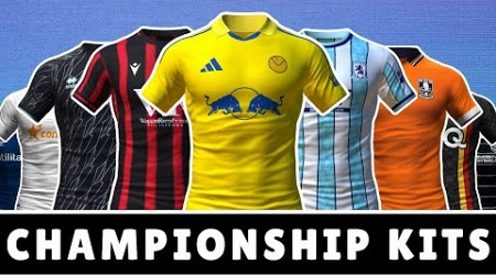 English Championship All Confirmed Away Kits For Upcoming Season 24-25....