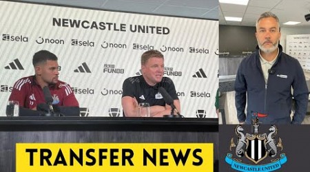 “MY PHONE’S NOT BEEN AS BUSY AS I WANT IT TO BE!” Transfer news from Newcastle’s new-look media room