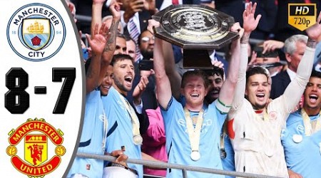 Manchester City vs Manchester United 1-1 (PEN 7-6) Highlights &amp; All Goals | FA Community Final 2024