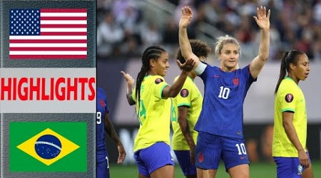 USA vs Brazil Extended Highlights | Pre-Match Women&#39;s Football Olympic Games 2024 Final