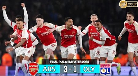 Arsenal vs Lyon 3 - 1 • Arsenal Final piala Emirates match 