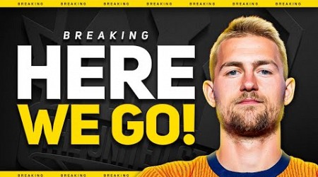 DE LIGT SIGNS FOR MAN UTD! Goldbridge Reacts!