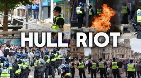 TRAGEDY STRIKES as RIOTS unfold in hull city! #news #short #protest