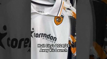 Hull City’s 2024/25 Away Kit Launch #hcafc #shorts #football #footballkits #hullcity