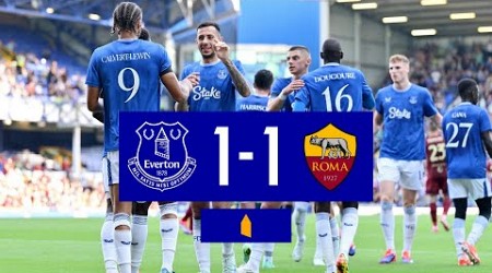 EVERTON 1-1 AS ROMA | Pre-season highlights