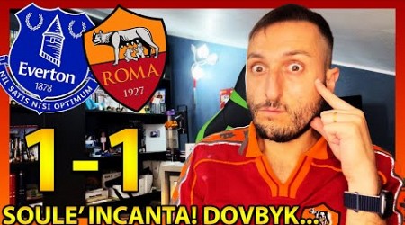 EVERTON-ROMA 1-1: SOULÉ GASA, DOVBYK... 