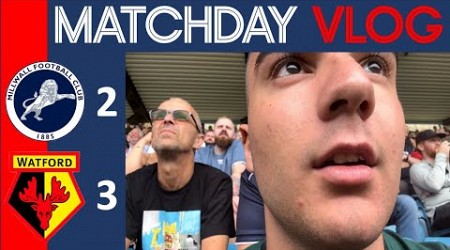 MILLWALL V WATFORD VLOG! ( WHAT A GAME! )