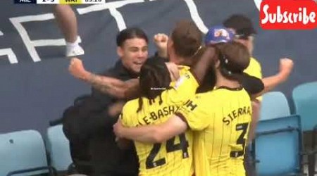 Highlights| Millwall vs Watford (2-3)| Championship Match, 10.08.24