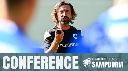 Sampdoria-Como: la conferenza di Pirlo