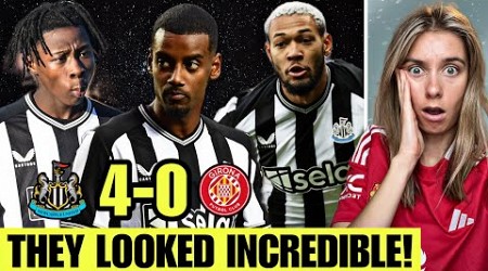 Joelinton Is A Monster! Isak &amp; Sanusi WOW! Newcastle United 4-0 Girona Reaction