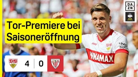 Traum-Solo &amp; Sahne-Flanken bei gelungenem Heimspiel: VfB Stuttgart - Bilbao | Testspiel | DAZN