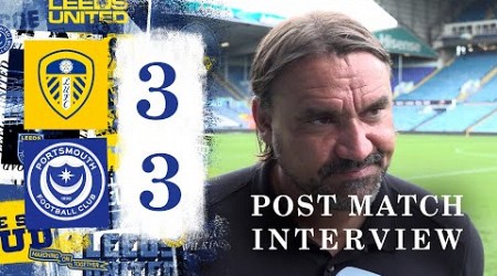 Daniel Farke reaction | Leeds United 3-3 Portsmouth | EFL Championship