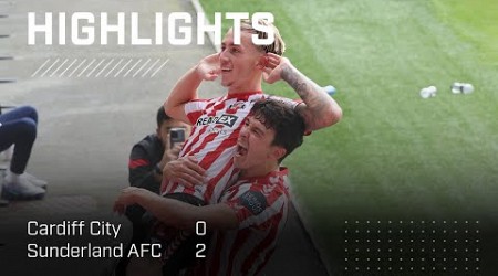 Opening Day Delight | Cardiff City 0 - 2 Sunderland AFC | EFL Championship Highlights