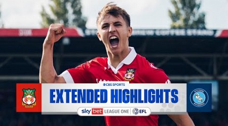 Wrexham vs. Wycombe Wanderers: Extended Highlights | EFL League One | CBS Sports Golazo