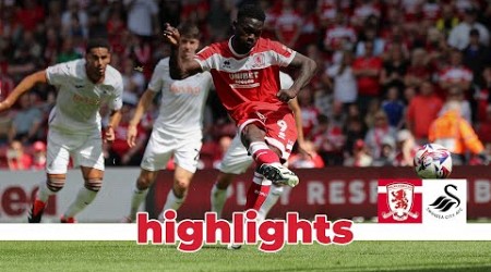 Match Highlights | Boro 1 Swansea City 0 | Matchday 1