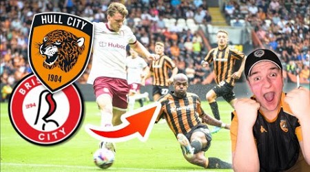 Last Minute Penalty Delight!!! Hull City VS Bristol City Vlog