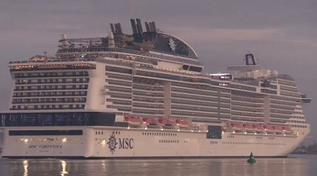 FIVE CRUISE SHIPS ARRIVE EARLY MORNING SOUTHAMPTON TODAY 10/08/24