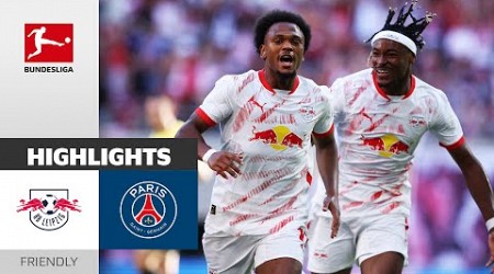 RB Leipzig vs. Paris Saint-Germain | 1-1 | Highlights - Freindly