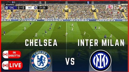 CHELSEA VS INTER MILAN IN DIRETTA | LIVE | AMICHEVOLI PER CLUB 2024 | SIMULAZIONE E RISULTATI LIVE