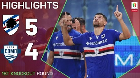 SAMPDORIA-COMO 5-4 (AP) | HIGHLIGHTS | Blucerchiati are through! | Coppa Italia Frecciarossa 2024/25