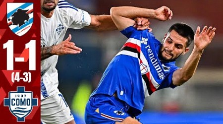 Sampdoria Como | 1-1 (4-3) | GLI HIGHLIGHTS | Coppa Italia 2024/2025