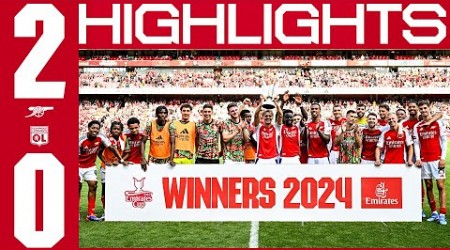 RICCARDO CALAFIORI MAKES DEBUT ❤️ | HIGHLIGHTS | Arsenal vs Olympique Lyonnais (2-0) | Emirates Cup