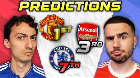 OUR 24/25 PREMIER LEAGUE PREDICTIONS