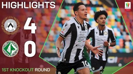 UDINESE-AVELLINO 4-0 | HIGHLIGHTS | Udinese cruise to next round | Coppa Italia Frecciarossa 2024/25