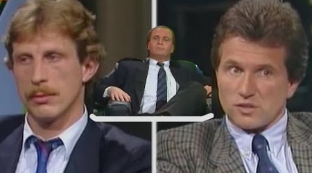 HOENEß DAUM UND HEYNCKES IM SPORTSTUDIO 1989