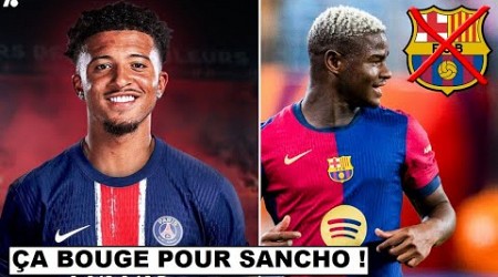 LE PSG AVANCE ÉNORMEMENT DANS LE DOSSIER JADON SANCHO ! / MIKA FAYE DIRECTION LA LIGUE 1 ZI#3023