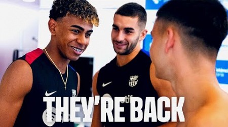 LAMINE YAMAL, PEDRI &amp; FERRAN BACK AT CIUTAT ESPORTIVA! 