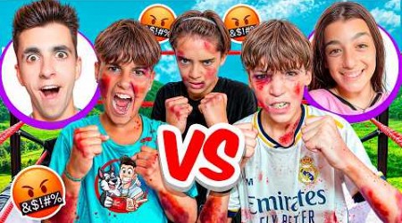 ABUSON vs MI HERMANO vs JUGADOR DEL REAL MADRID…*Quien gane es novio de Abril!*