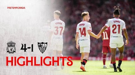 Liverpool FC vs Sevilla FC (4-1) Amistoso | Resumen