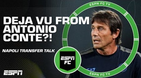 DEJA VU from Napoli manager Antonio Conte + Victor Osimhen &amp; Romelu Lukaku transfer talk 