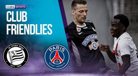 SK Sturm Graz vs PSG | HIGHLIGHTS Club Friendlies | 07/08/24 | beIN SPORTS USA