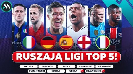 PREMIER LEAGUE, LALIGA, SERIE A, BUNDESLIGA I LIGUE 1 - TOPOWE LIGI WRACAJĄ DO GRY!