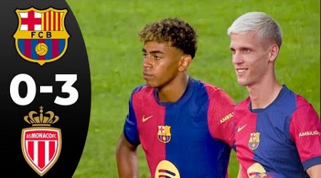 Barcelona vs Monaco 0-3 - All Goals &amp; Highlights 2024