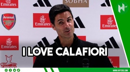 Calafiori? I LOVE IT! | Mikel Arteta | Arsenal 2-0 Lyon