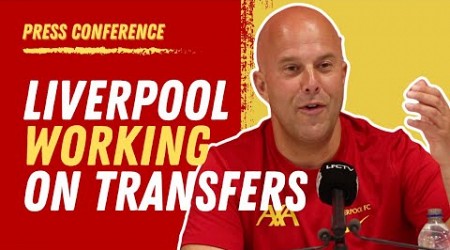 Arne Slot Press Conference: Liverpool trying to “strengthen the squad”