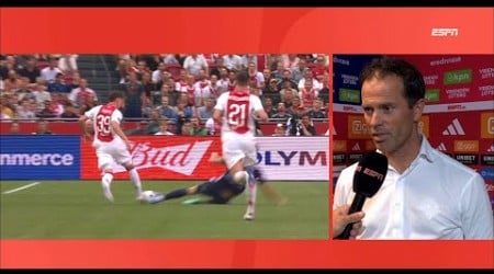 Nijhuis over discutabel VAR moment: &#39;&#39;Duidelijk dat het geel is&#39;&#39; | Ajax 1-0 Heerenveen | #ajahee