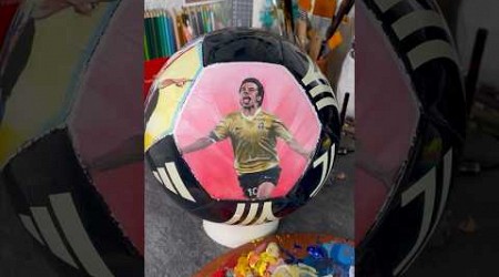 Painting Del Piero’s pic 