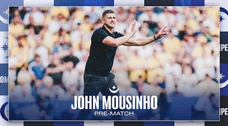 John Mousinho pre-match 