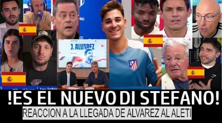 PRENSA ESPAÑOLA ENCANTADA con la LLEGADA de Julian ALVAREZ al ALETI y la LIGA de las ESTRELLAS