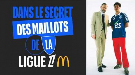 Les secrets des maillots à rayures de la Ligue 1 McDonald’s !