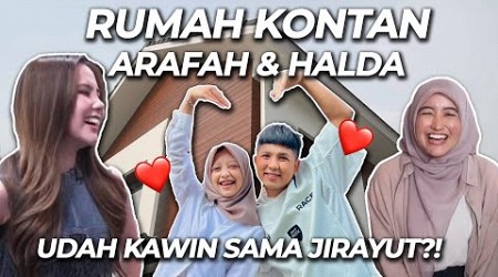 ROOMTOUR RUMAH ARAFAH &amp; HALDA DIBAYAR KONTAN?! UDAH NIKAH SAMA JIRAYUT? | VLOG