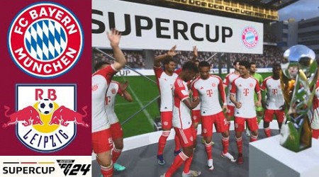 BAYERN MUNICH - LEIPZIG || FINAL DFL-SUPERCUP 2023 || EA SPORTS FC™ 24